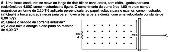 Variações do Fluxo Magnético Física