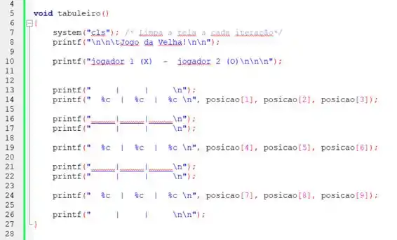 TUTORIAL JOGO DA VELHA EM C++