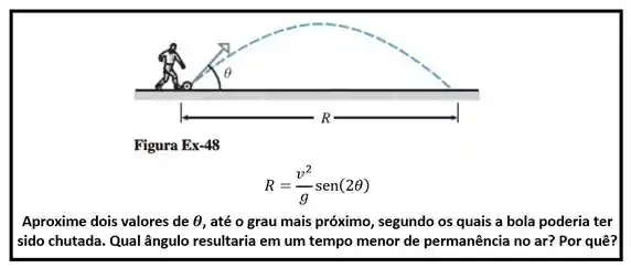 Enfocando conceitosUm jogador de futebol chuta uma bola com