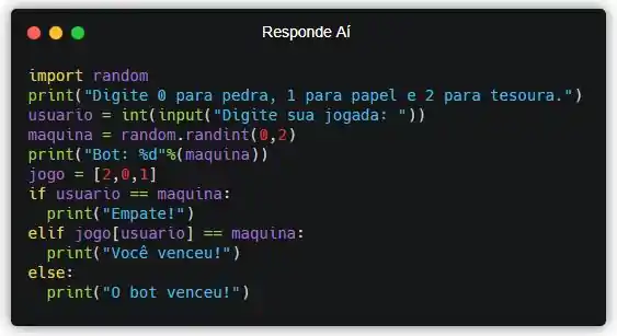 Como criar um jogo de pedra, papel e tesoura com o GitHub Copilot