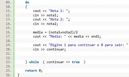 23 Calculando média com C++ 