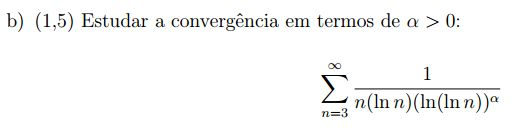 Lista De Exercícios Resolvidos De Teste Da Integral