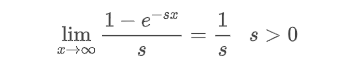 Aplicação do limite para solução da integral imprópria
