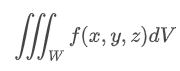 Integral tripla