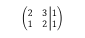 matriz aumentada