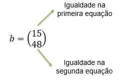 Vetor de resposta