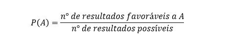 Fórmula do cálculo de probabilidade