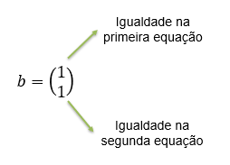 vetor de respostas