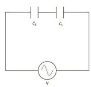 Exemplo de capacitores em série