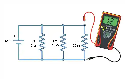 Medindo um circuito elétrico