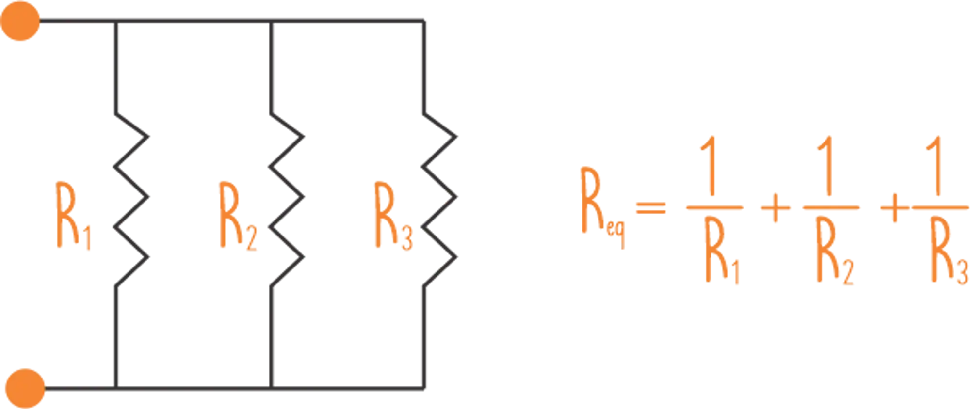 Resistência equivalente para um circuito em paralelo