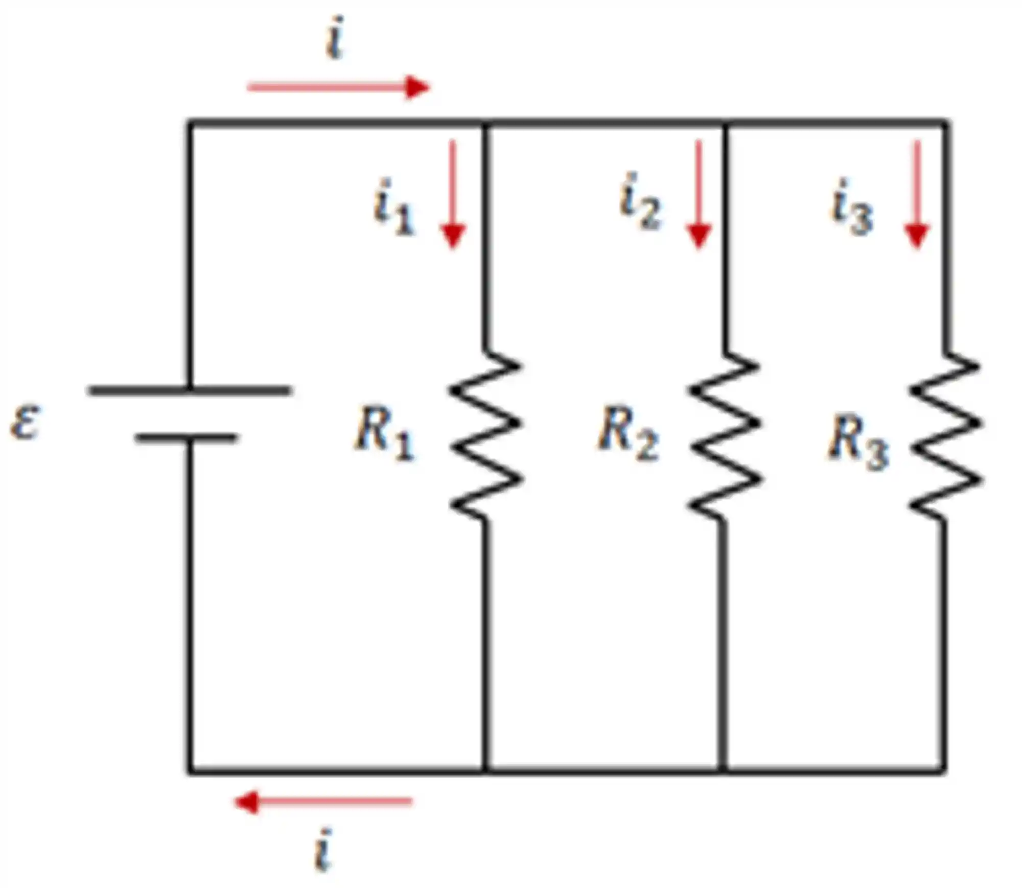 Resistencia equivalente para circuito em paralelo